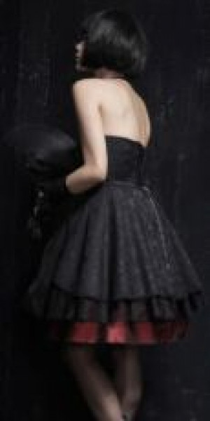  DRESS Punk Rave LQ-040/BK-RD /  /  /  / -  