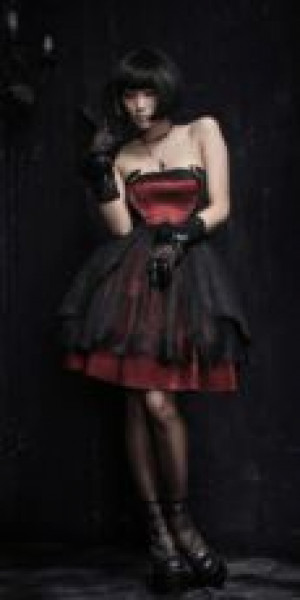  DRESS Punk Rave LQ-040/BK-RD /  /  /  / -  