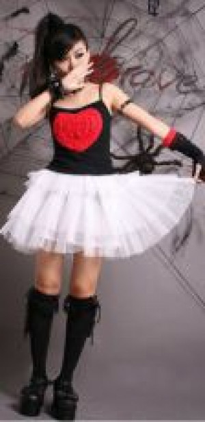  SKIRT Punk Rave Q-003/WH -  