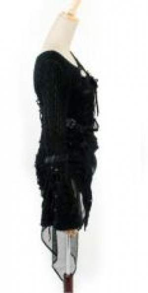 T-SHIRT Punk Rave T-253/BK -  