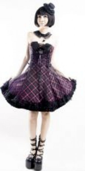  DRESS Punk Rave Q-120/BK-PI /  /  /  / -  