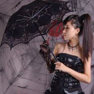  Umbrella Punk Rave S-083/BK -  