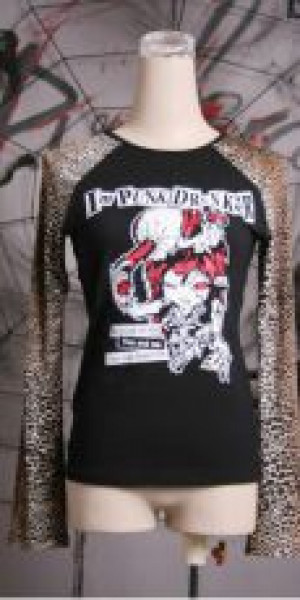  LONGSLEEV Punk Rave T-213/BK -  
