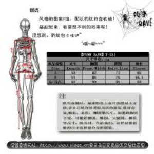  LONGSLEEV Punk Rave T-213/BK -  