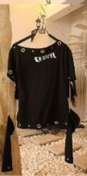  T-SHIRT Punk Rave T-178/BK -  