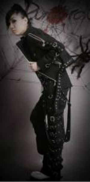  PANTS Punk Rave K-095/BK -  