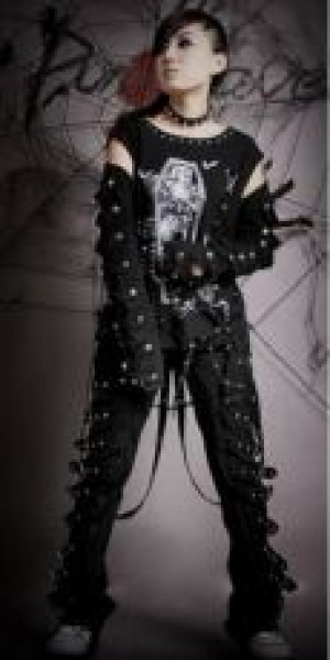  PANTS Punk Rave K-095/BK -  