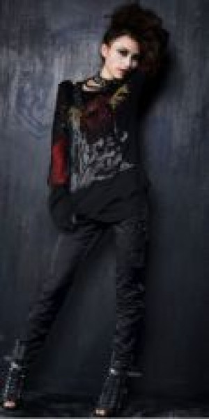  PANTS Punk Rave K-100/BK -  