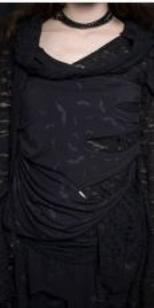  T-SHIRT Punk Rave T-260/BK -  