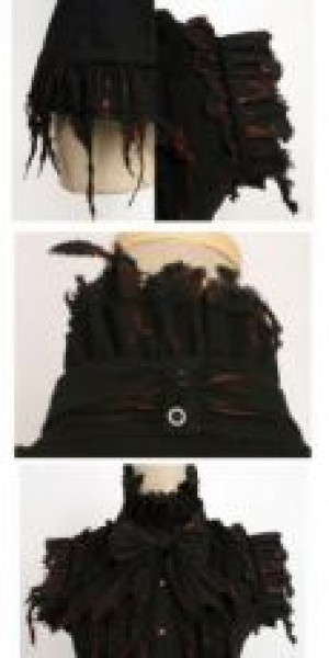  c  BLOUSE Punk Rave Y-301/BK-RD -  