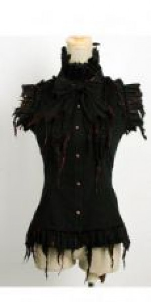  c  BLOUSE Punk Rave Y-301/BK-RD -  