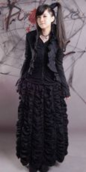  BLOUSE Punk Rave Y-239/BK -  