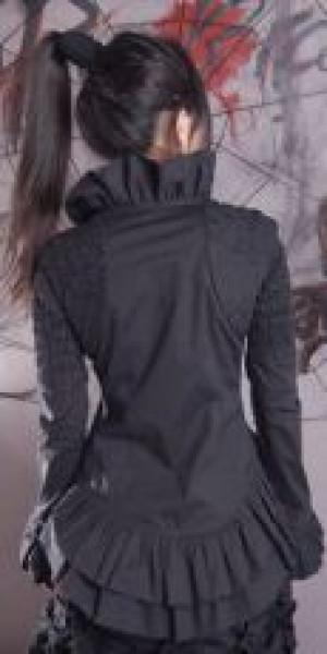  BLOUSE Punk Rave Y-239/BK -  