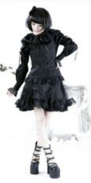  BLOUSE Punk Rave Y-248/BK -  