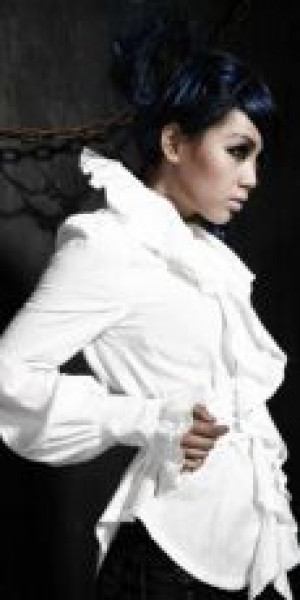 Рубашка c жабо BLOUSE - Изображение 1