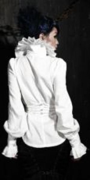 Рубашка c жабо BLOUSE - Изображение 2