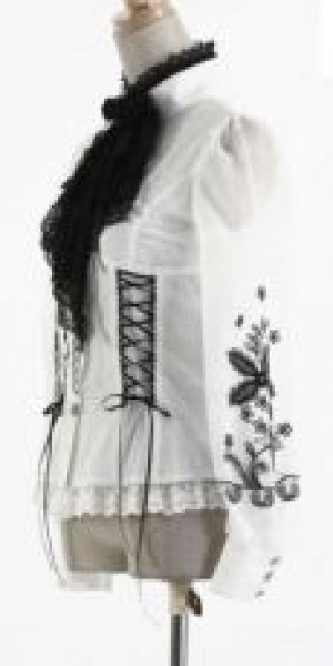  c  BLOUSE Punk Rave Y-385/WH -  