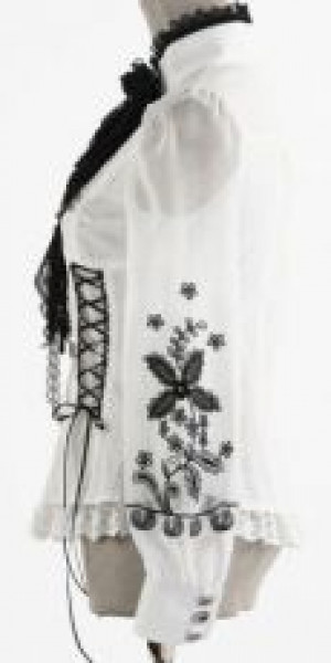  c  BLOUSE Punk Rave Y-385/WH -  