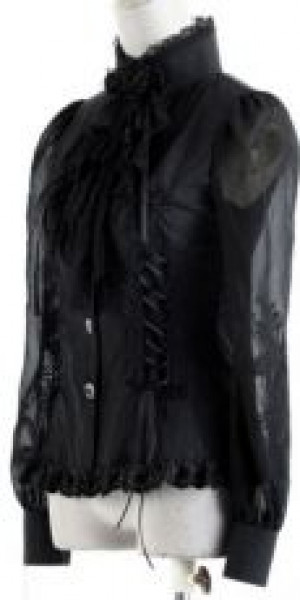  c  BLOUSE Punk Rave Y-385/BK -  