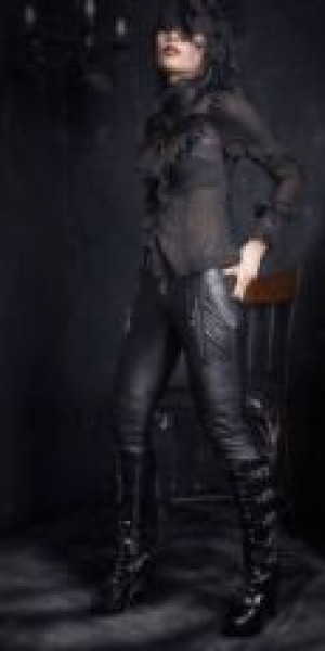  c  BLOUSE Punk Rave Y-356/BK-RD -  