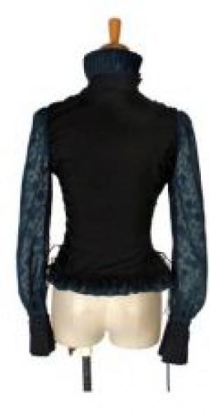  c  BLOUSE Punk Rave Y-361/BK-BL -  