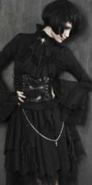  c  BLOUSE Punk Rave Y-213/BK -  
