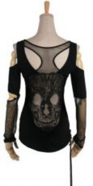  T-SHIRT Punk Rave T-289/BK -  