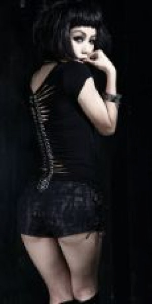  T-SHIRT Punk Rave T-285/BK -  