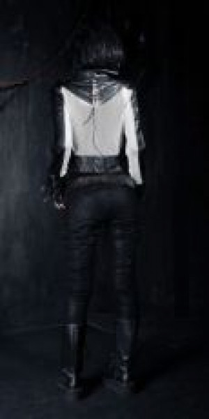  TROUSERS Punk Rave K-136/BK -  