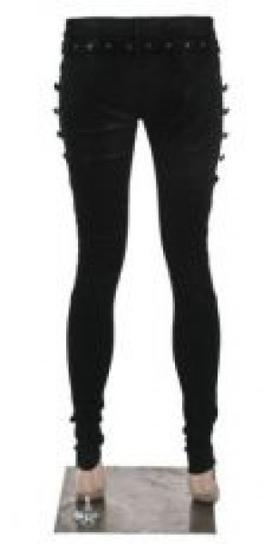  TROUSERS Punk Rave K-136/BK -  