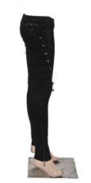  TROUSERS Punk Rave K-136/BK -  