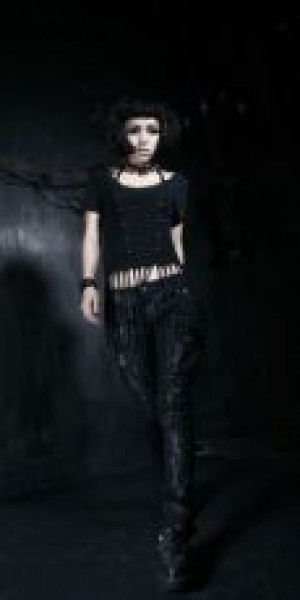  TROUSERS Punk Rave K-137/BK -  
