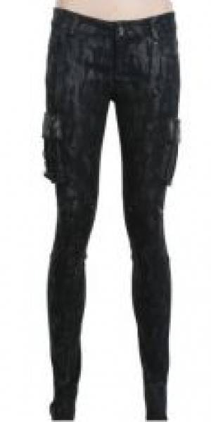  TROUSERS Punk Rave K-137/BK -  