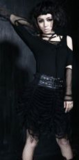  SKIRT Punk Rave Q-169/BK -  