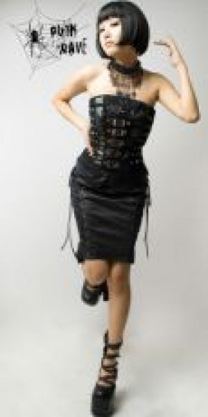 SKIRT Punk Rave Q-122/BK -  