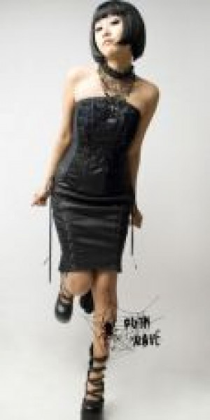  SKIRT Punk Rave Q-122/BK -  