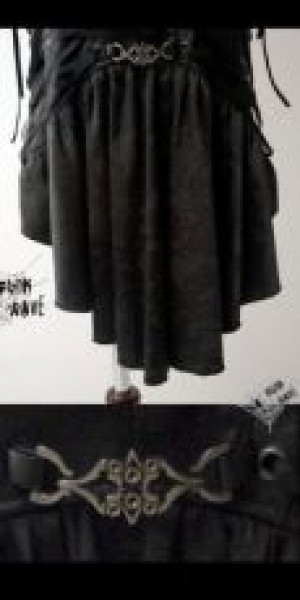  SKIRT Punk Rave Q-122/BK -  