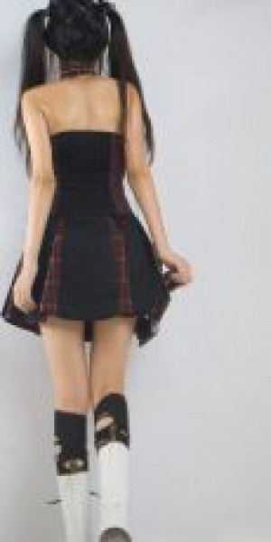  DRESS Punk Rave Q-112/BK-RD -  