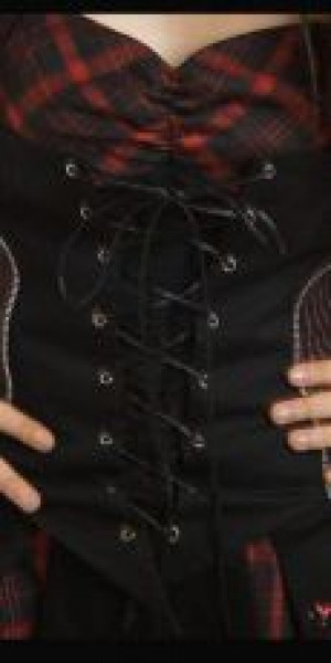  DRESS Punk Rave Q-112/BK-RD -  