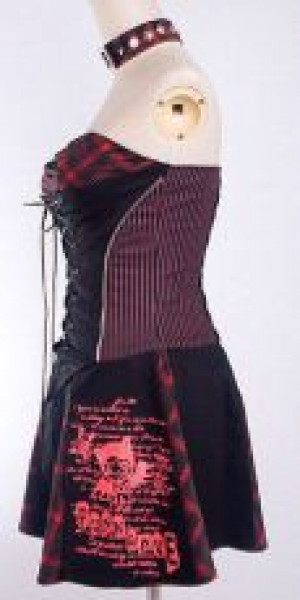  DRESS Punk Rave Q-112/BK-RD -  
