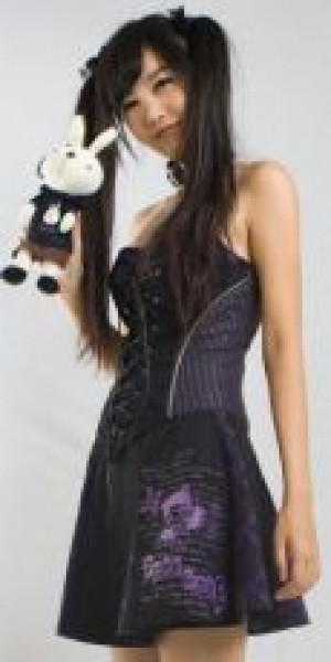  DRESS Punk Rave Q-112/BK-VI -  