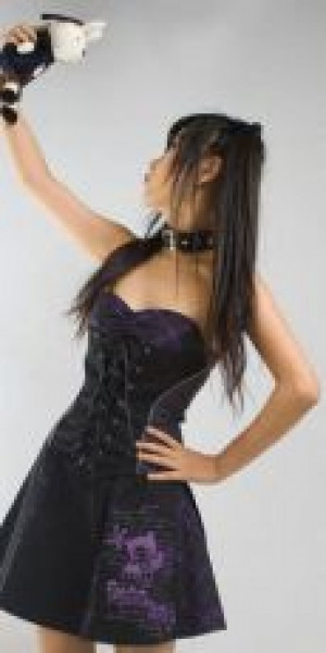  DRESS Punk Rave Q-112/BK-VI -  