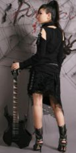  =SKIRT= Punk Rave Q-098/BK -  