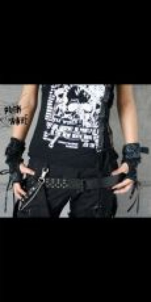  ACCESSORIES Punk Rave S-027/BK-GY -  