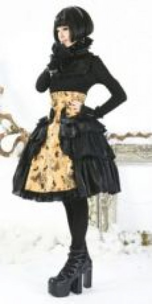  -  DRESS Punk Rave LQ-028/BK-YE /  /  /  / -  