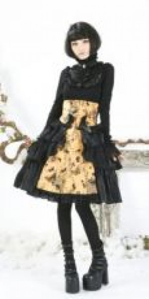  -  DRESS Punk Rave LQ-028/BK-YE /  /  /  / -  