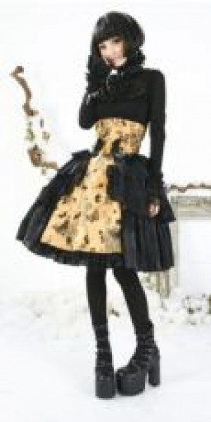  -  DRESS Punk Rave LQ-028/BK-YE /  /  /  / -  