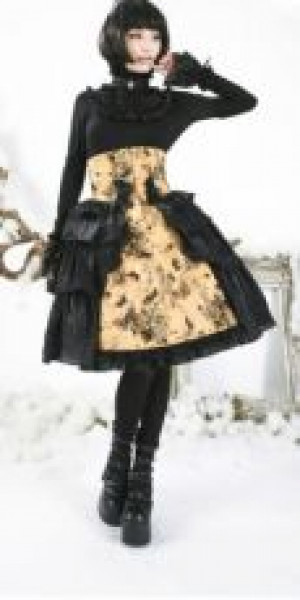  -  DRESS Punk Rave LQ-028/BK-YE /  /  /  / -  
