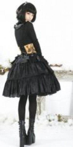  -  DRESS Punk Rave LQ-028/BK-YE /  /  /  / -  