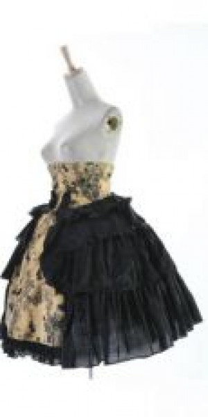  -  DRESS Punk Rave LQ-028/BK-YE /  /  /  / -  